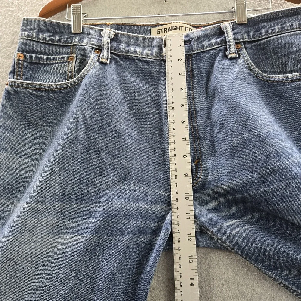VINTAGE Levi's 505 Men Jeans 31X34 Blue Y2K Denim Straight Leg 33